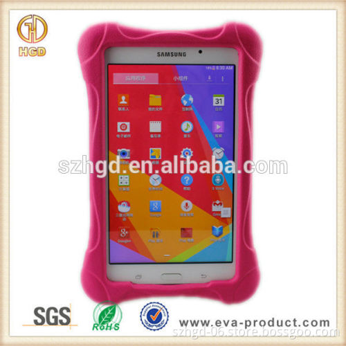 Ultra light weight shockproof rubber material case for samsung galaxy tab 4 7.0 inch